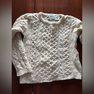 Aran wool traditional Irish sweater